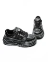 Pantofi Sport Barbati din piele naturala 98512-1 BLACK | ADVANCER