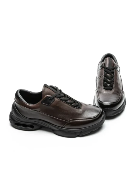 Pantofi Sport Barbati din piele naturala 5902 BROWN | ADVANCER