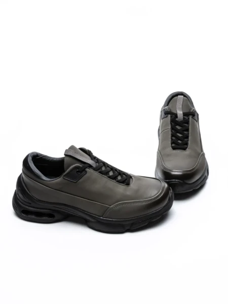 Pantofi Sport Barbati din piele naturala 5902 GREY | ADVANCER