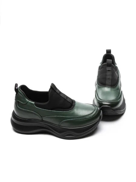 Pantofi Sport Dama din piele naturala 87838 GREEN | ADVANCER