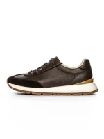Pantofi Sport Barbati din piele naturala 8813 COFFEE | ADVANCER