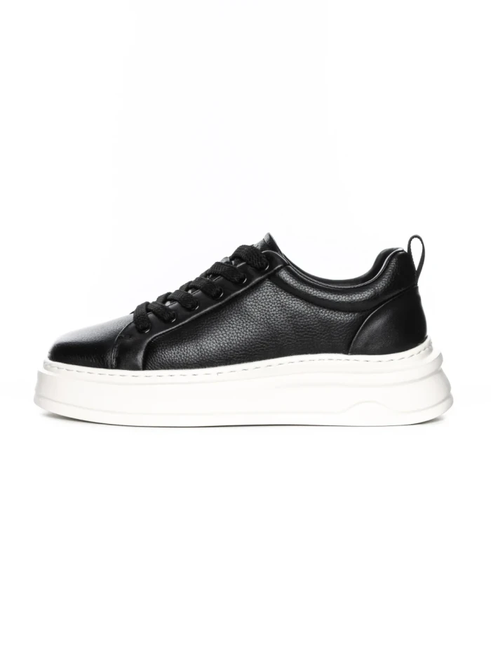 Pantofi Sport Barbati din piele naturala 5335 BLACK | ADVANCER