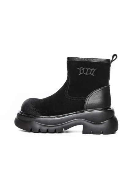Ghete Dama din piele naturala 10551-2 BLACK | ADVANCER