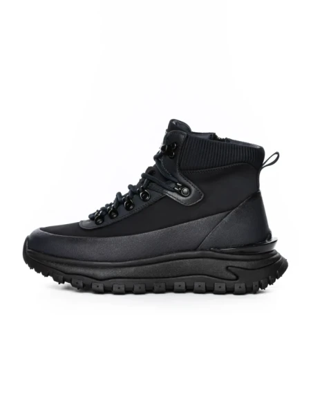 Ghete Barbati din piele naturala 5361 BLUE | ADVANCER