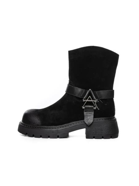 Ghete Dama din piele naturala 10856-2 BLACK | ADVANCER