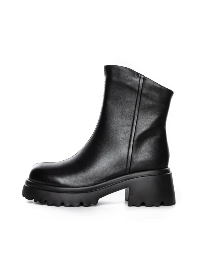 Ghete Dama din piele naturala 83125 BLACK | ADVANCER
