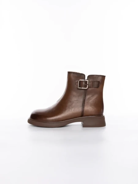 Ghete Dama din piele naturala 8791 BROWN | ADVANCER