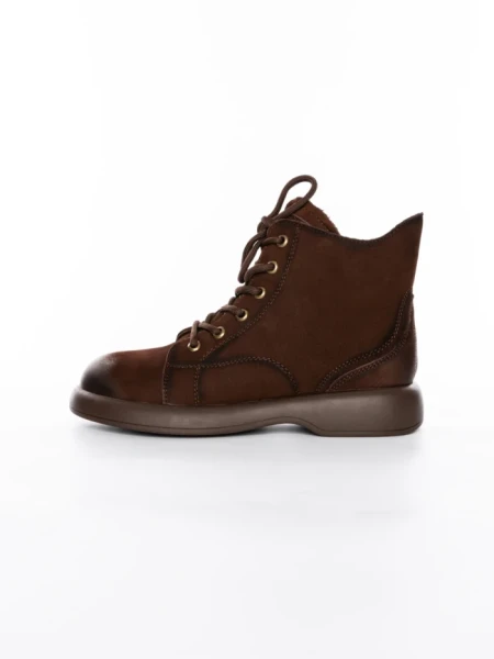 Ghete Dama din piele naturala 16192 BROWN | ADVANCER