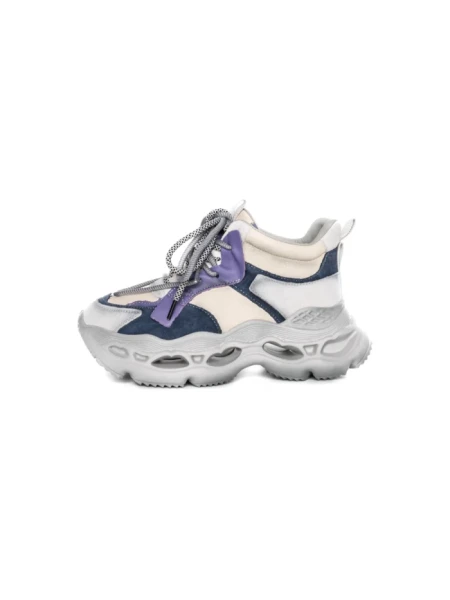 Pantofi Sport Dama din piele naturala HY6322 BLUE-PURPLE | ADVANCER