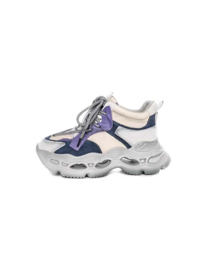 Pantofi Sport Dama din piele naturala HY6322 BLUE-PURPLE | ADVANCER