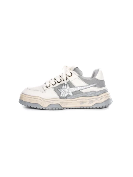 Pantofi Sport Barbati din piele naturala 8132 GREY | FRANCO GERARDO
