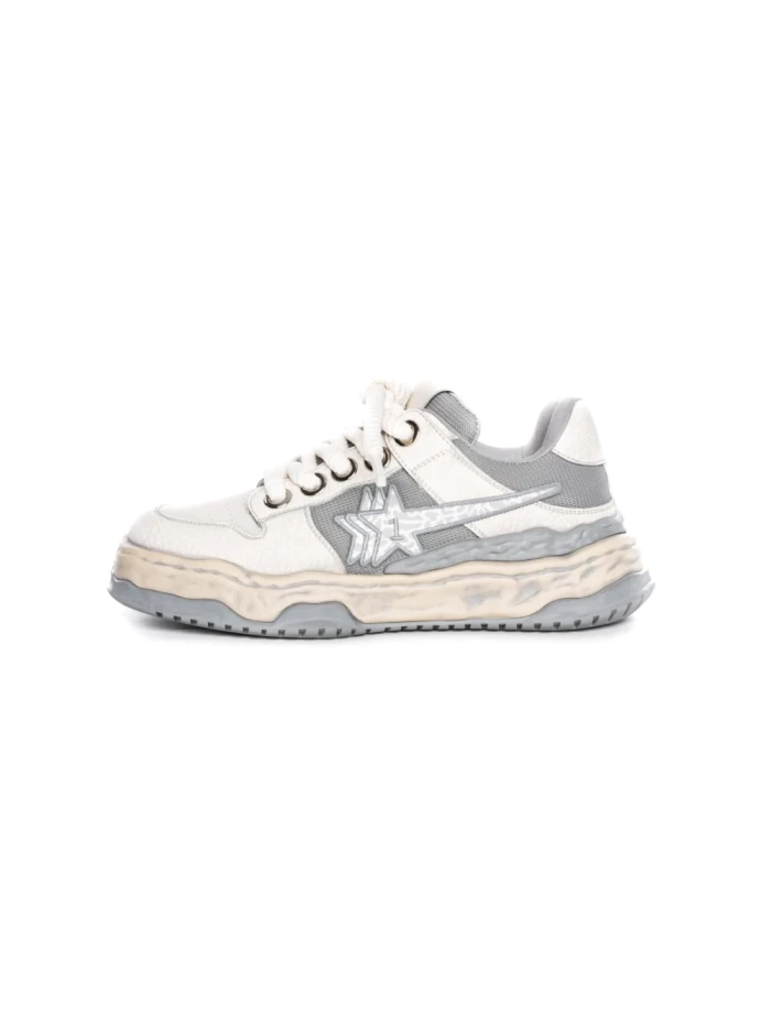 Pantofi Sport Barbati din piele naturala 8132 GREY | FRANCO GERARDO