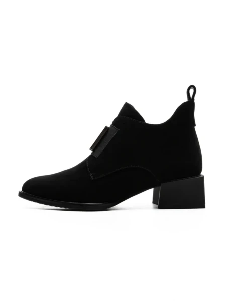 Ghete Dama din piele naturala 23-1987-1R BLACK | ADVANCER