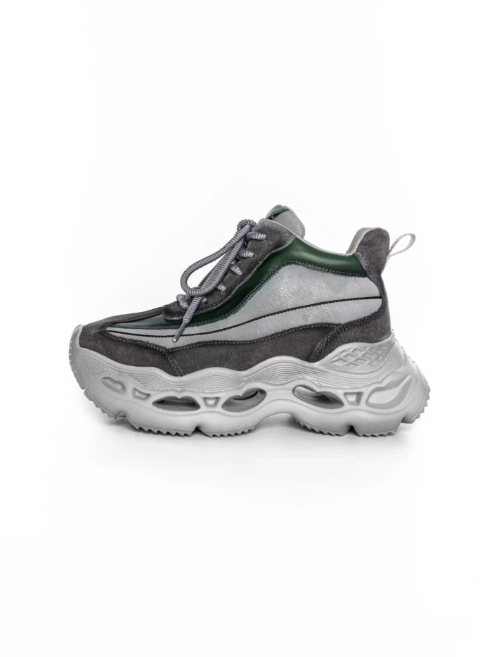 Pantofi Sport Dama din piele naturala HY6316 GREEN | ADVANCER