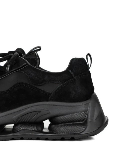 Pantofi Sport Dama din piele naturala S5352 BLACK | FRANCO GERARDO