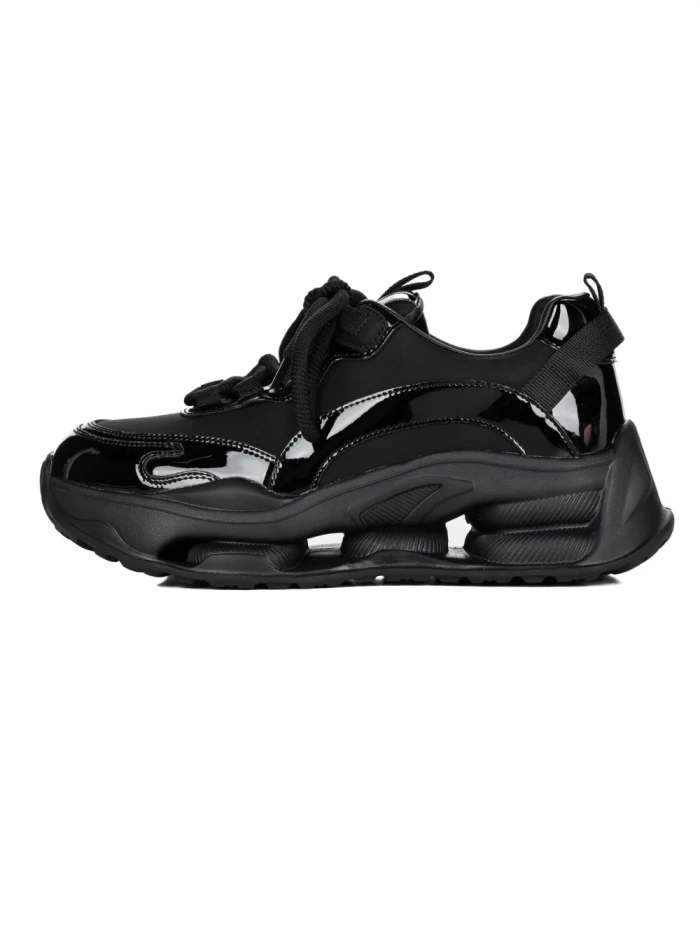 Pantofi Sport Dama din piele naturala S5361 BLACK | FRANCO GERARDO