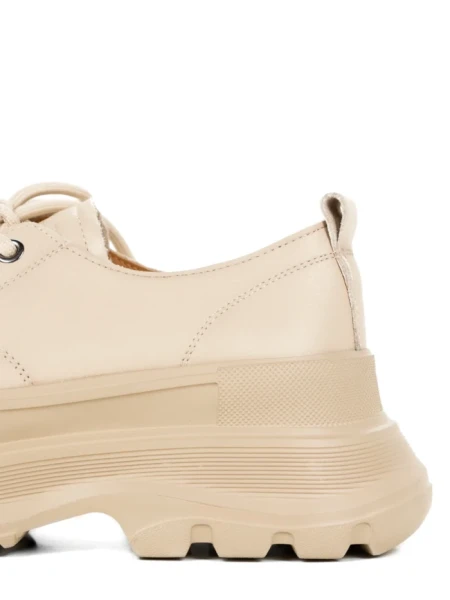 Pantofi Casual Dama din piele naturala 6805 CREAM | ADVANCER