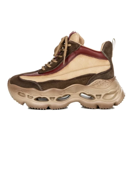 Pantofi Sport Dama din piele naturala HY6316 WINE | ADVANCER