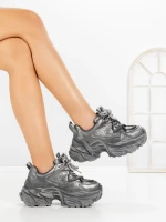 Pantofi Sport Dama din piele naturala 918-1 Guncolor |... » Pantoful.Ro