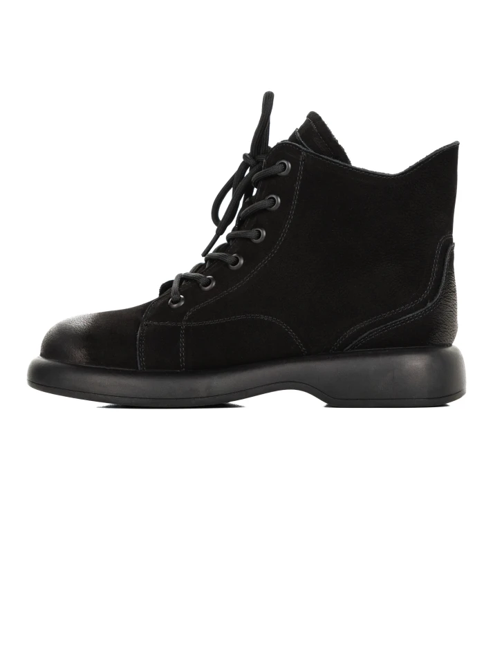 Ghete Dama din piele naturala 16192 Negru | Advancer » MeiMall.Ro