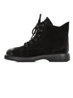 Ghete Dama din piele naturala 16192 Negru | Advancer » MeiMall.Ro