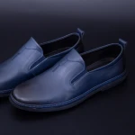 Pantofi Barbati din piele naturala KL60803 Blue » Pantoful.ro